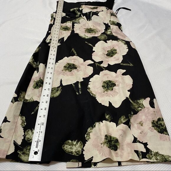 Nine West Black & Light Pink Floral Dress - Picture 4 of 9